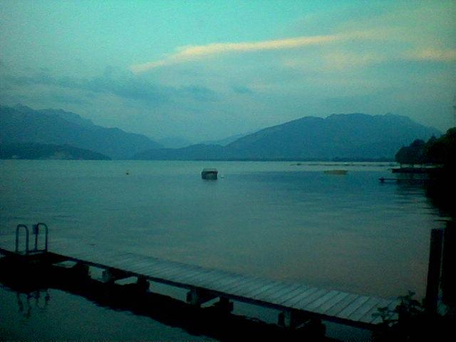 Lac d'Annecy am Abend
